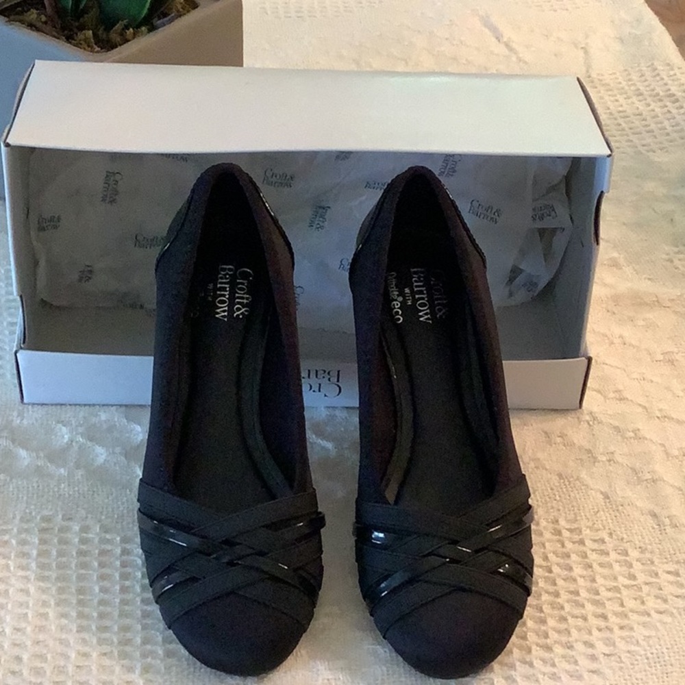 Croft and Barrow wedge heel shoes